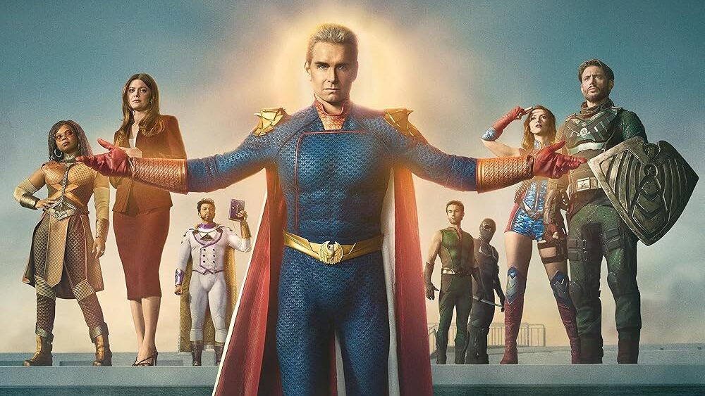 Poster de The Boys 5ª temporada episódio 8 trailer oficial com Billy Bruto e Capitão Patria 