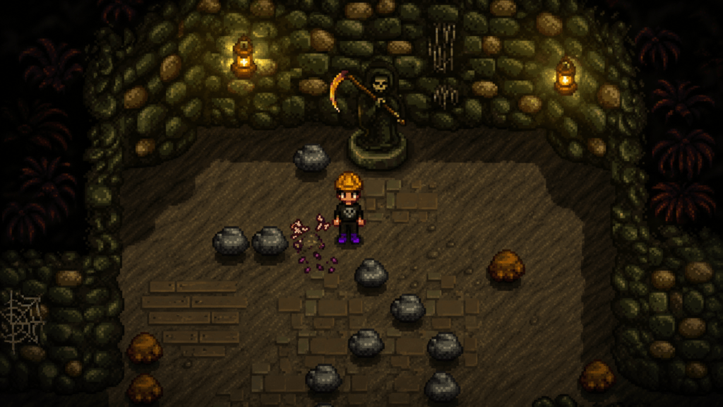 Como pegar a Foice de Ouro Stardew Valley
