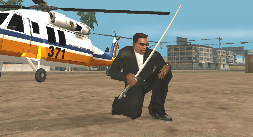 Onde Encontrar a Katana em Los Santos no GTA San Andreas
