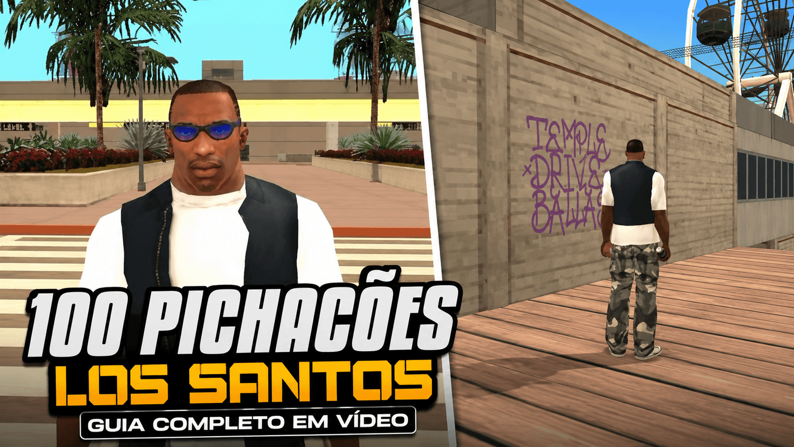 Todas as100 Pichações de GTA San Andreas