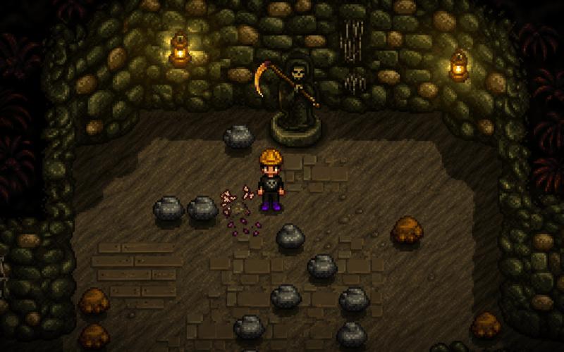 Como Conseguir a Foice Dourada em Stardew Valley