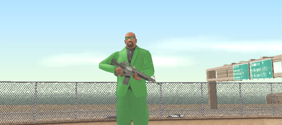 Onde encontrar a M4 em Los Santos no GTA San Andreas