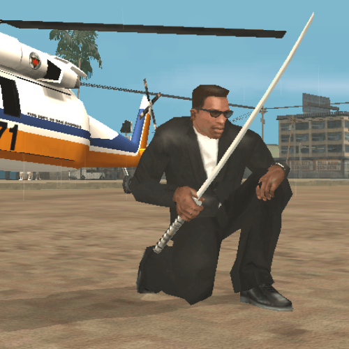 Onde Encontrar a Katana em Los Santos no GTA San Andreas