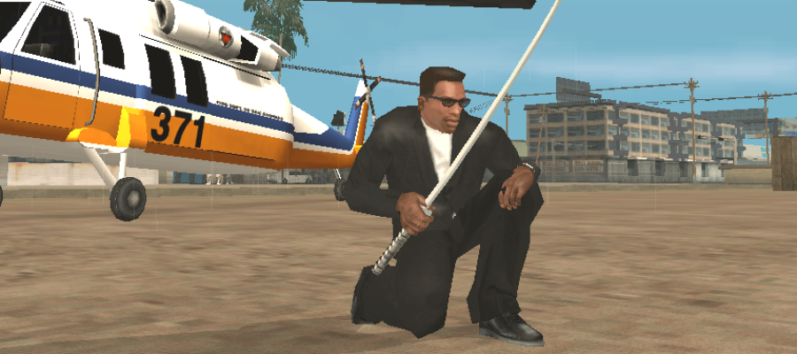 Onde Encontrar a Katana em Los Santos no GTA San Andreas