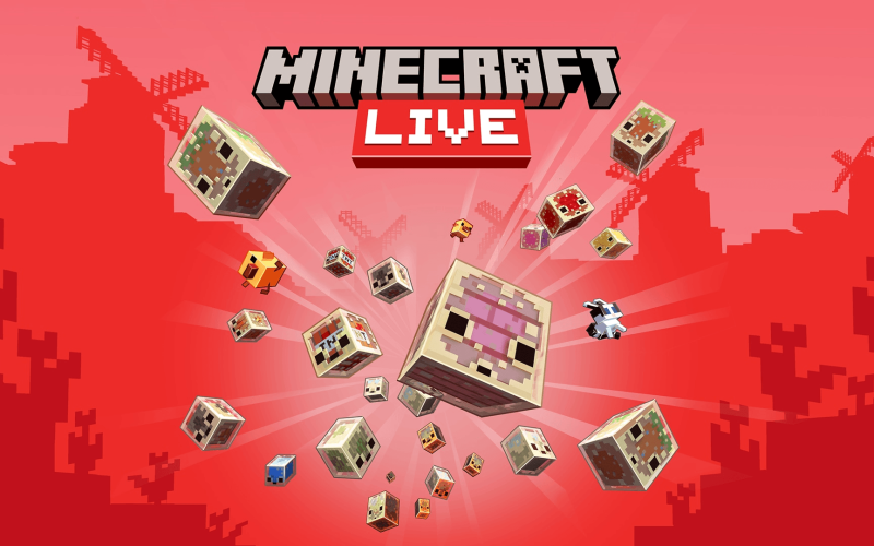 Minecraft LIVE 2026 já tem data oficial: Mojang anuncia evento na TwitchCon